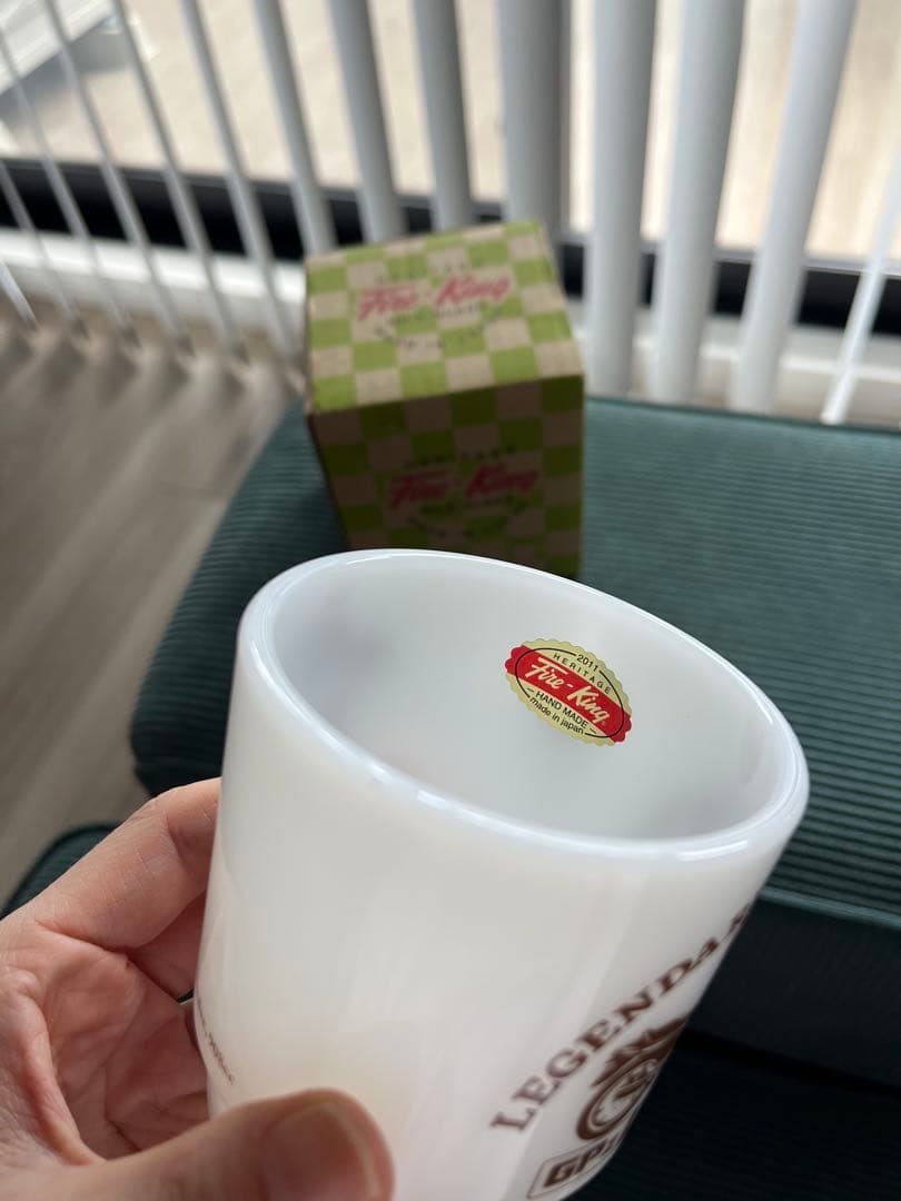 Fire-King GPz Kawasaki マグカップ 日本製