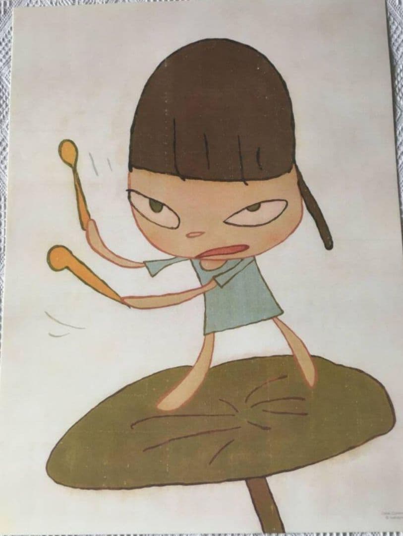 絶版　奈良美智　ダラス現代美術館限定ポスター