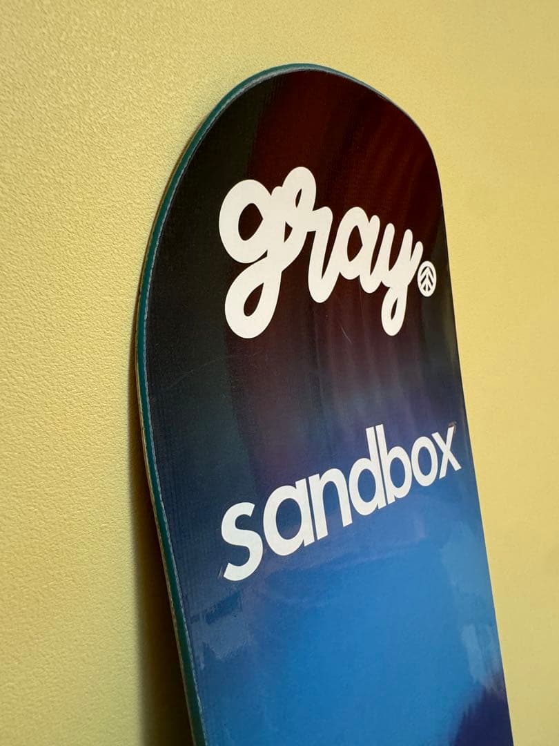 gray sandbox スノーボード　CUB-X 132 ワックス永久無料