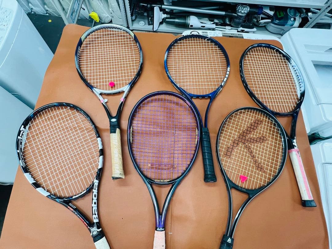 テニスラケット 6本セット 約25-27インチ