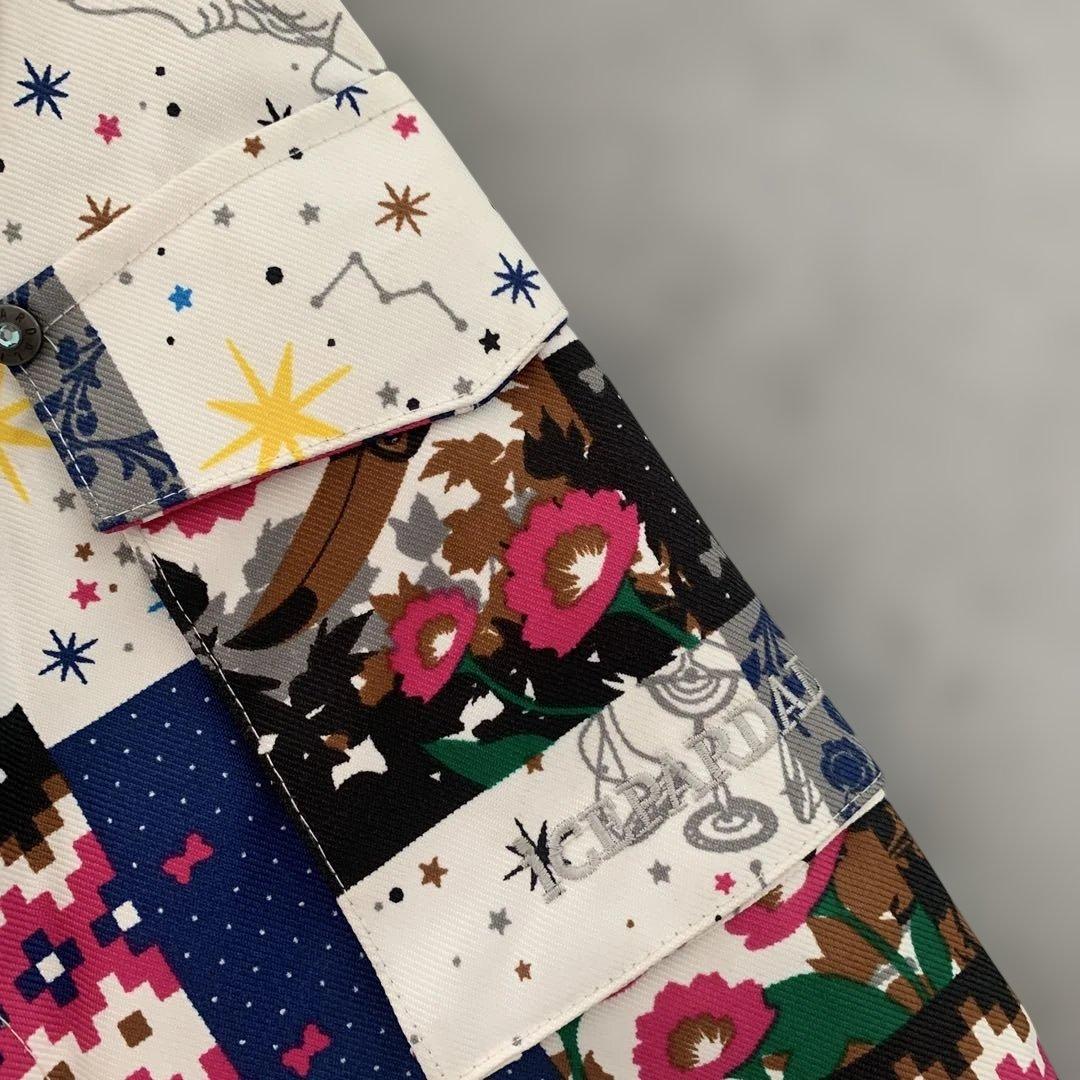 極美品✨ICEPARDALスキーウェアスノボウェア ジャケット　総柄　L相当