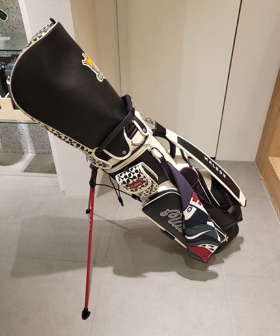 MALBON GOLF キングカード キャディバッグ ゴルフバッグ