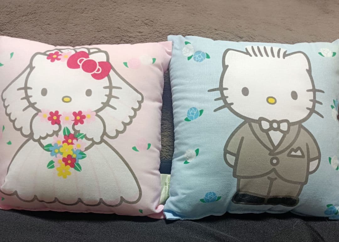 希少 ハローキティ ウェディングドール キティ＆ダニエル ウエルカムドール♡