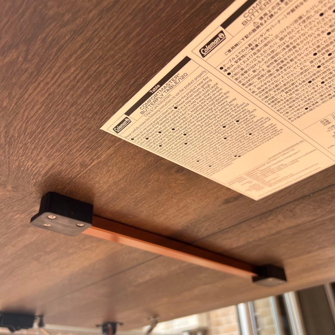 コールマン アウトドア テーブル キャンプ 折り畳み バタフライテーブル