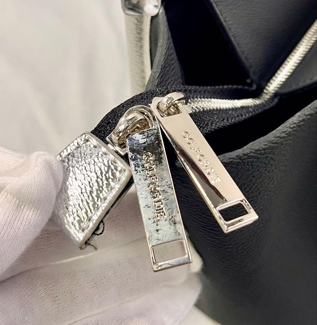 ① MARK&LONA マークアンドロナ ハンドバッグ スカルデザイン