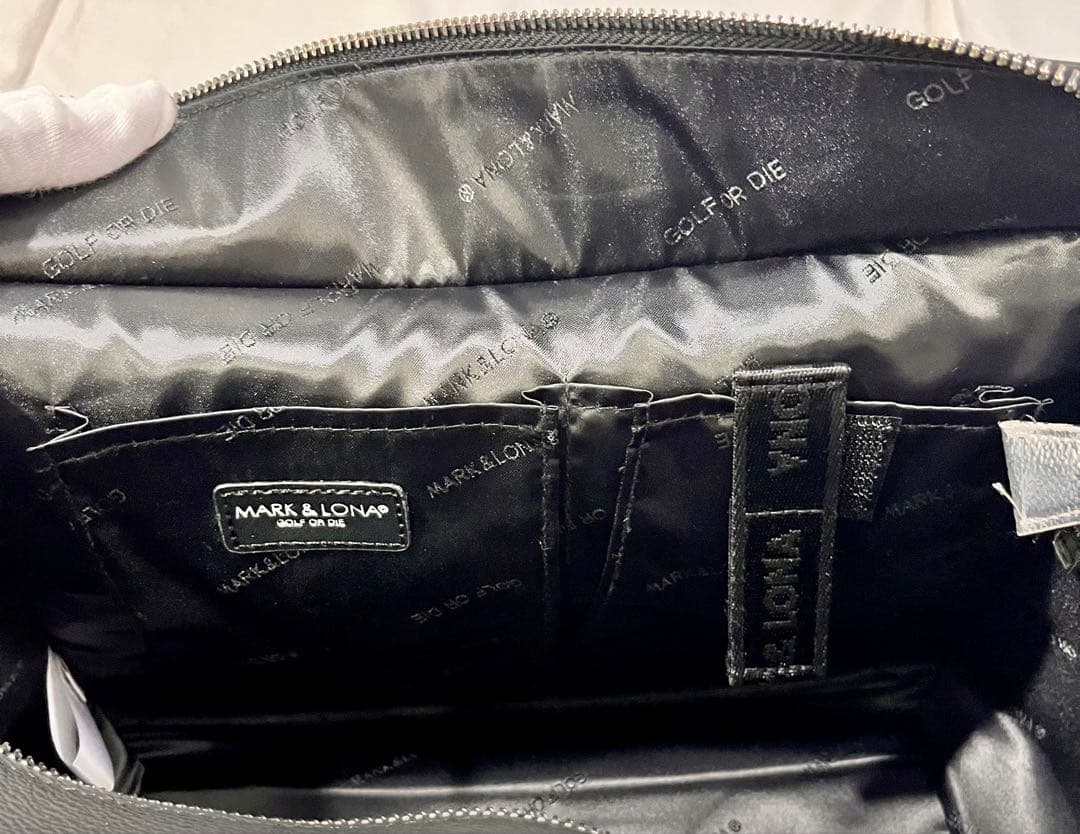① MARK&LONA マークアンドロナ ハンドバッグ スカルデザイン