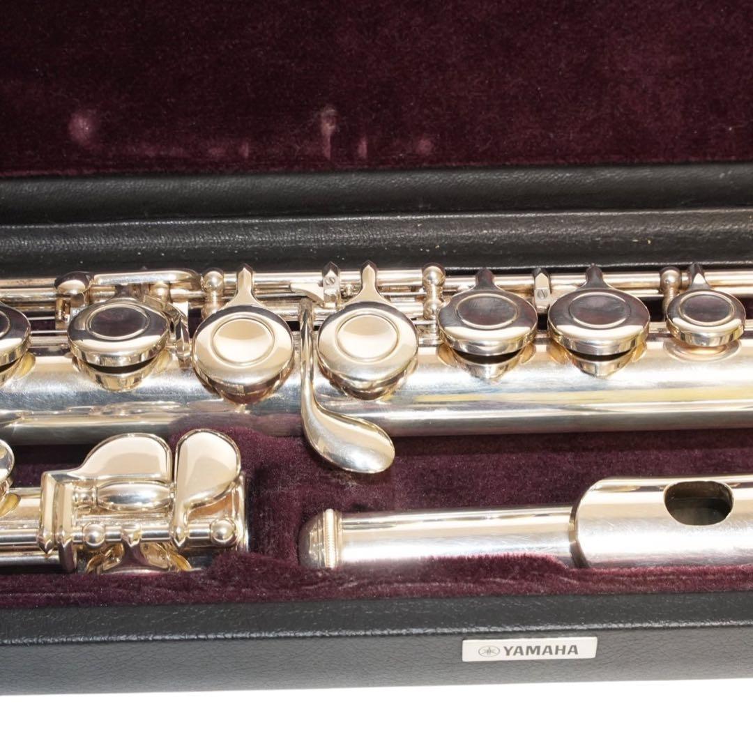 【美品】YAMAHA YFL-211 Eメカ 後期型 銀メッキ