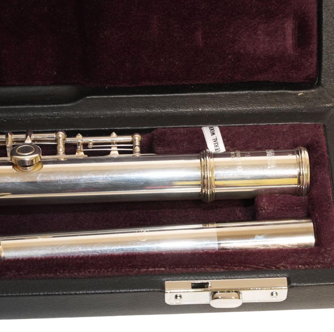 【美品】YAMAHA YFL-211 Eメカ 後期型 銀メッキ