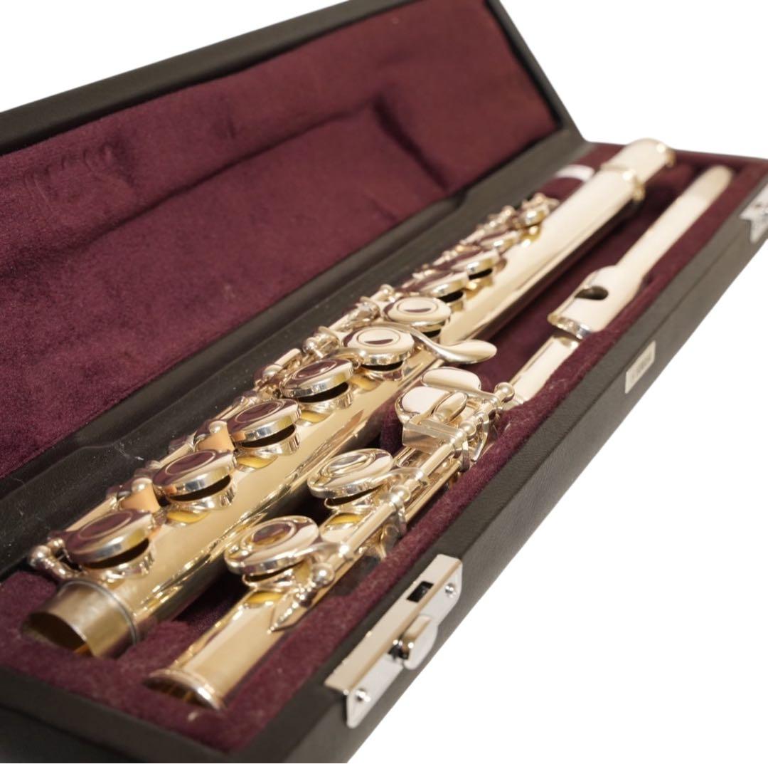 【美品】YAMAHA YFL-211 Eメカ 後期型 銀メッキ