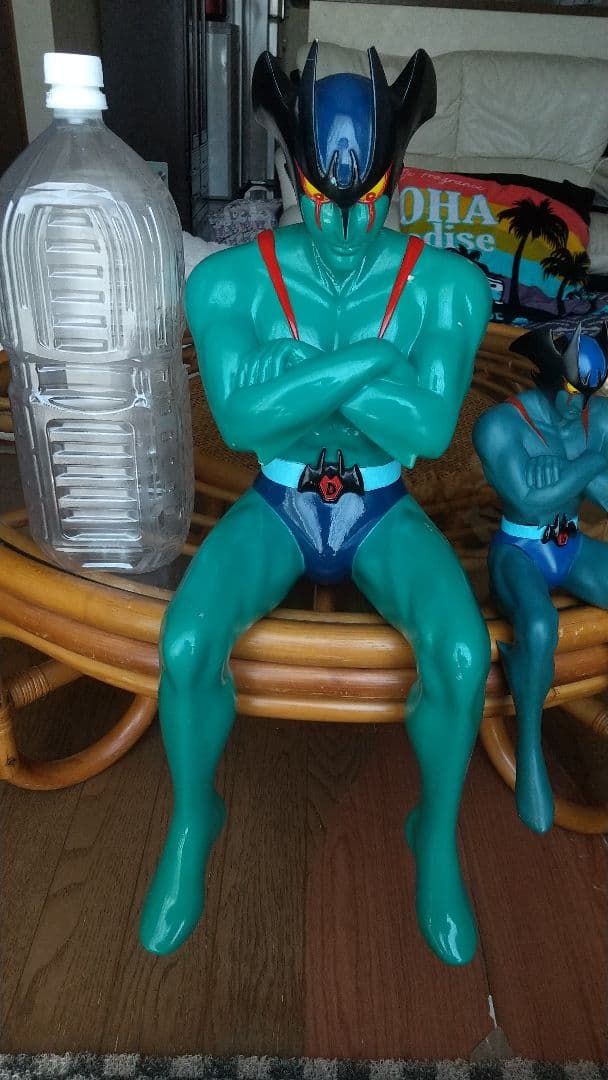 く*ま様 ☆デビルマンエンディングシーンの特大フィギュア ATS製