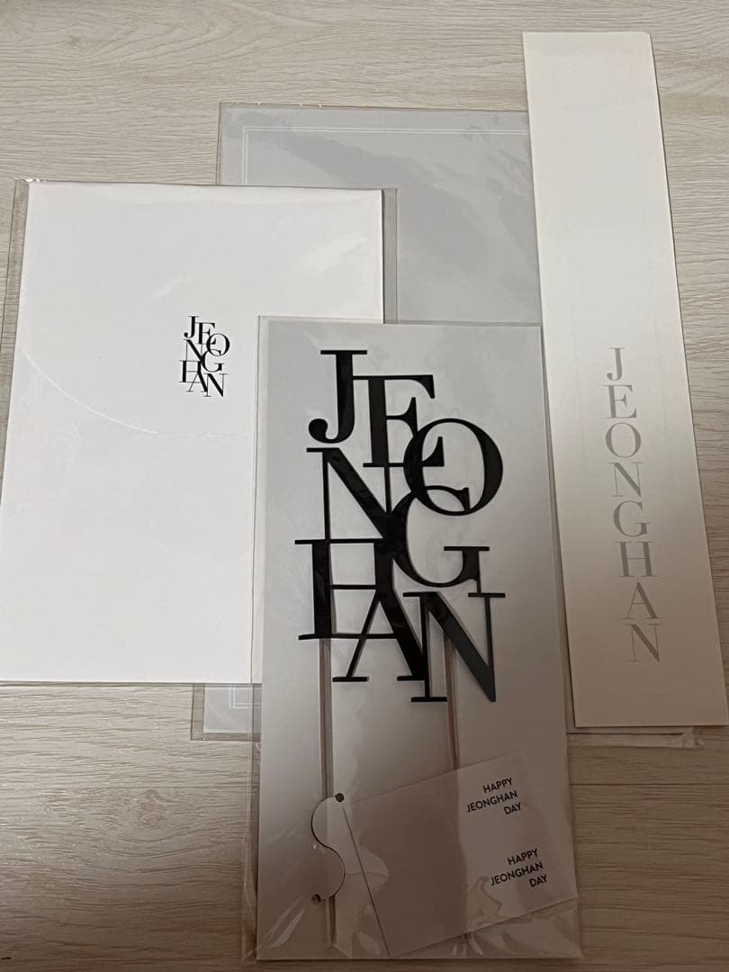ジョンハン バースデーパッケージ 【開封済み】