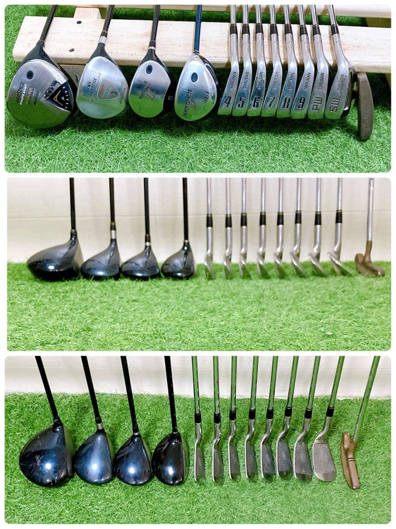 H8 ツアーステージ　初心者オススメ　ゴルフ　クラブセット　メンズ　13本