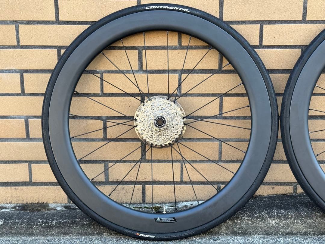 スーパーチーム　カーボンホイール　55mm ディスク　ロードバイク