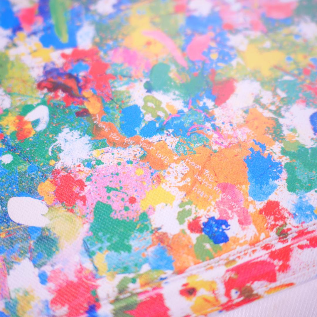 木梨憲武 キャンバスアート《感謝》木梨憲武展 2022 数量限定 絵画 アート