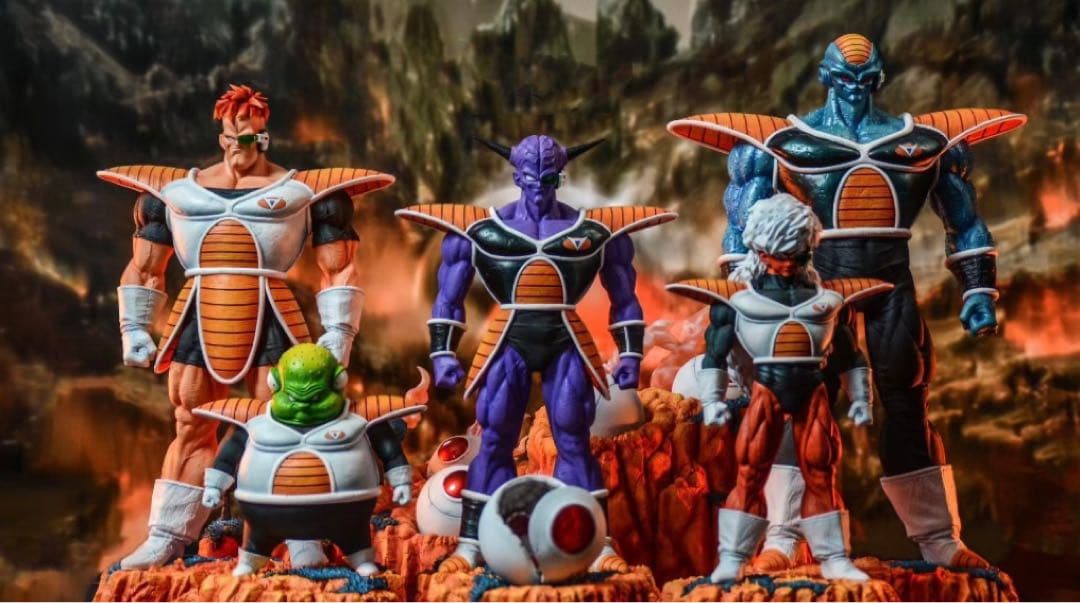 ドラゴンボール 高配版1/6スケール ギニュー特戦队 フィギュア ガレージキット
