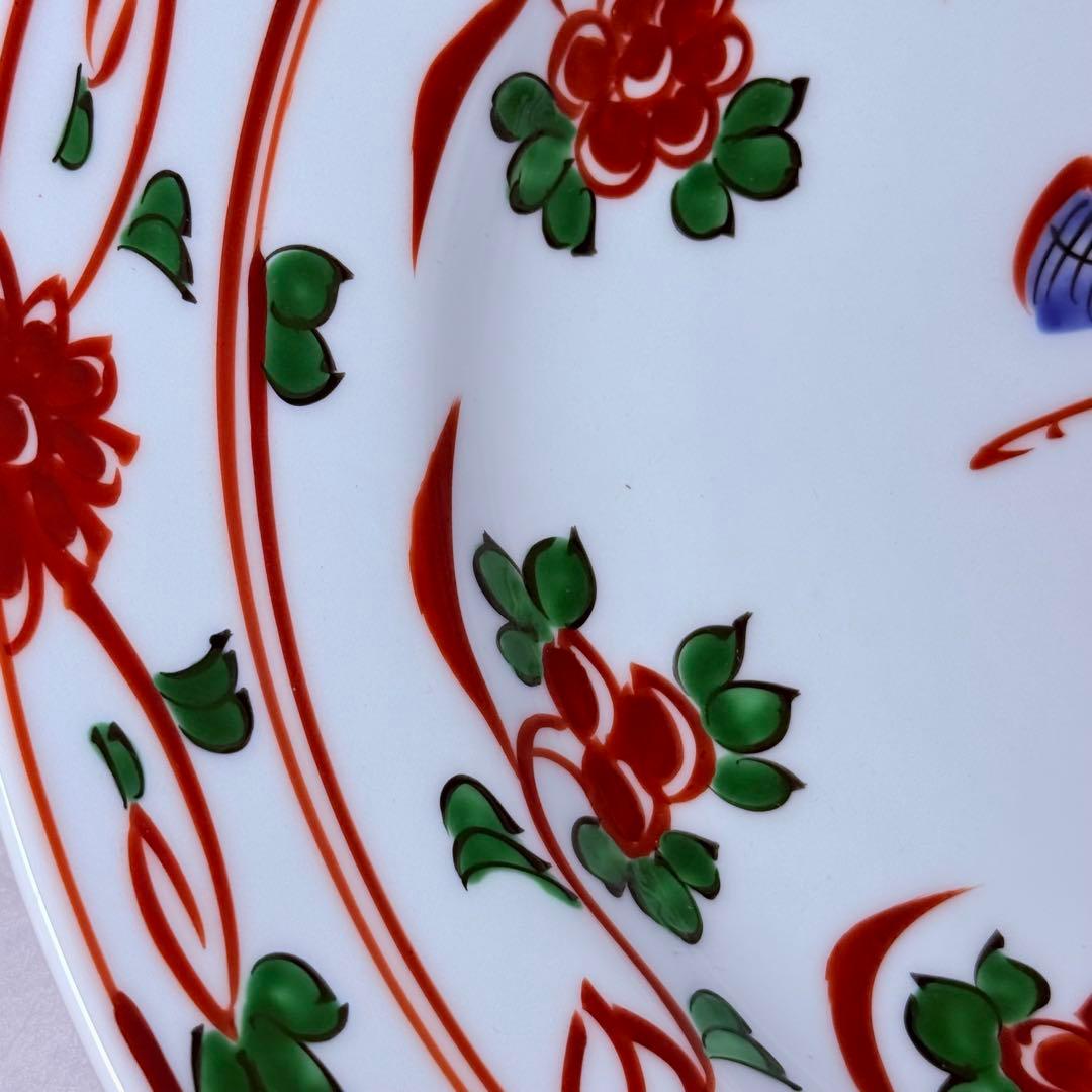 源右衛門窯　赤呉須花鳥文　尺皿　直径30.7㎝　定価52,800円　高級ライン