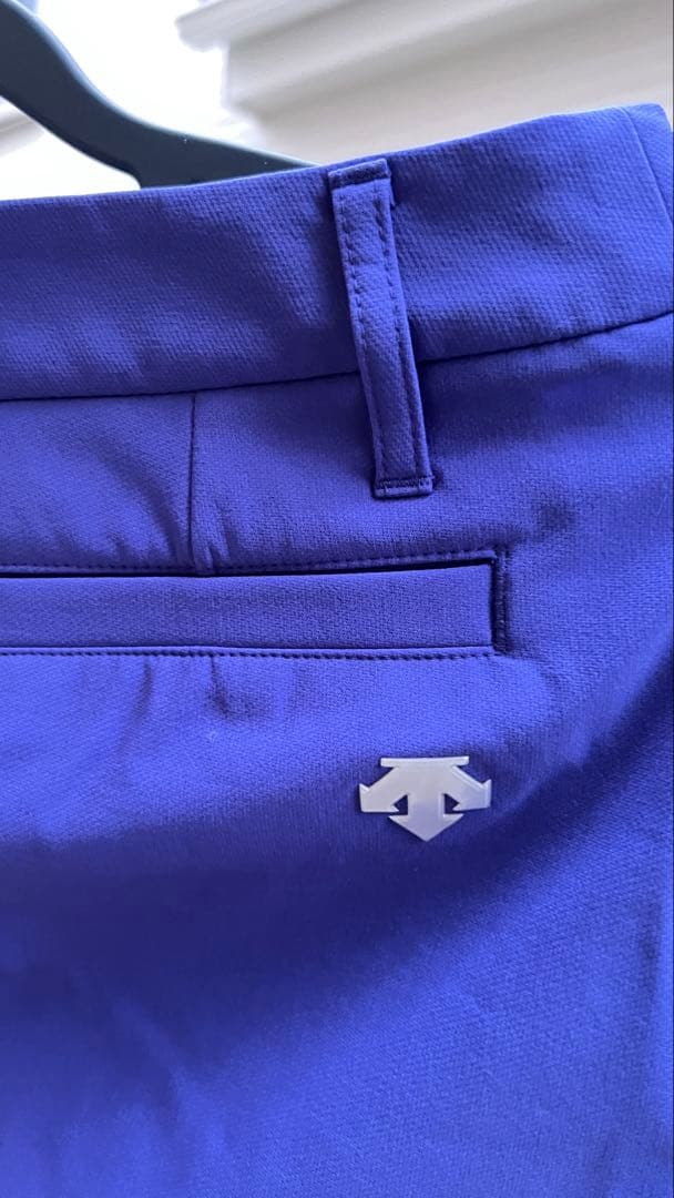 DESCENTE レディース ゴルフ スカート 青 2XS