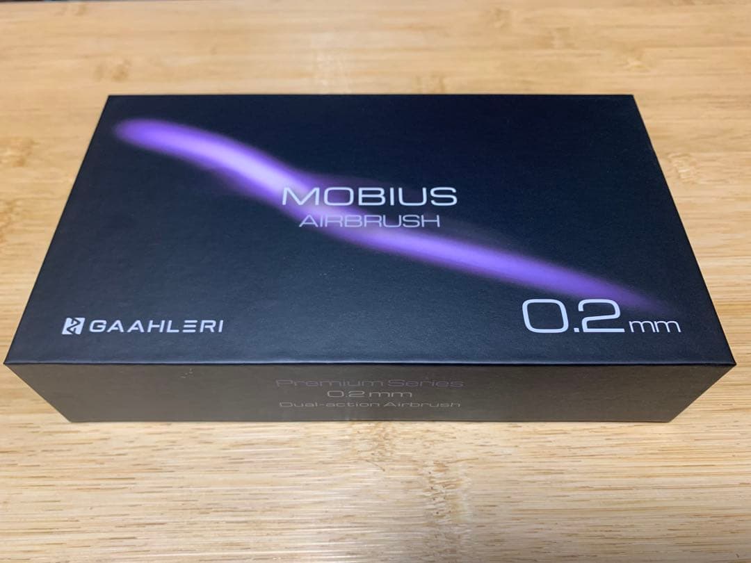 Gaahleri エアブラシ　MOBIUS 0.2 ガレーリ　ダブルアクション