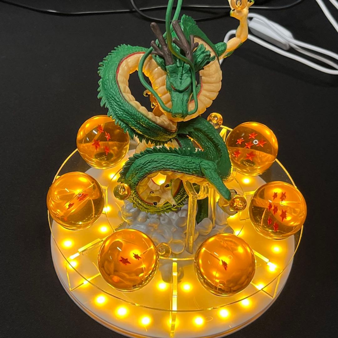 【説明要確認】シェンロン ドラゴンボールフィギュア LEDライト付き