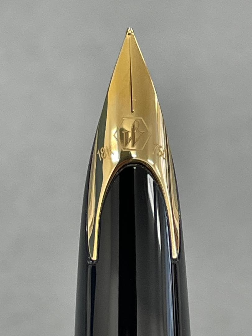 【未使用】ウォーターマン　カレンデラックス　万年筆　ブルー　廃盤品