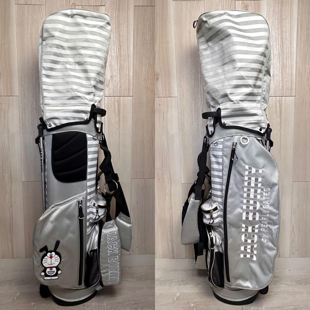 【超レア】ジャックバニー キャディバッグ グレー ドラえもん　コラボ