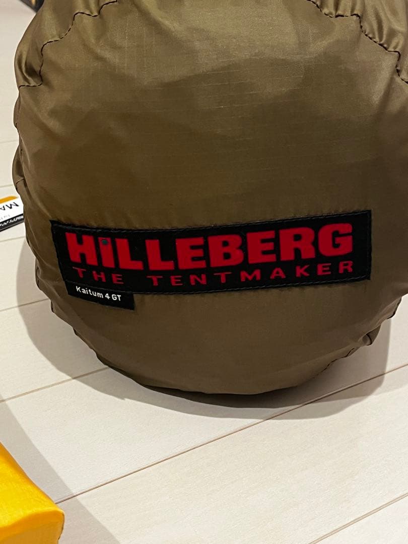 カイタム4gt ヒルバーグ サンド シルナイロン フットプリント