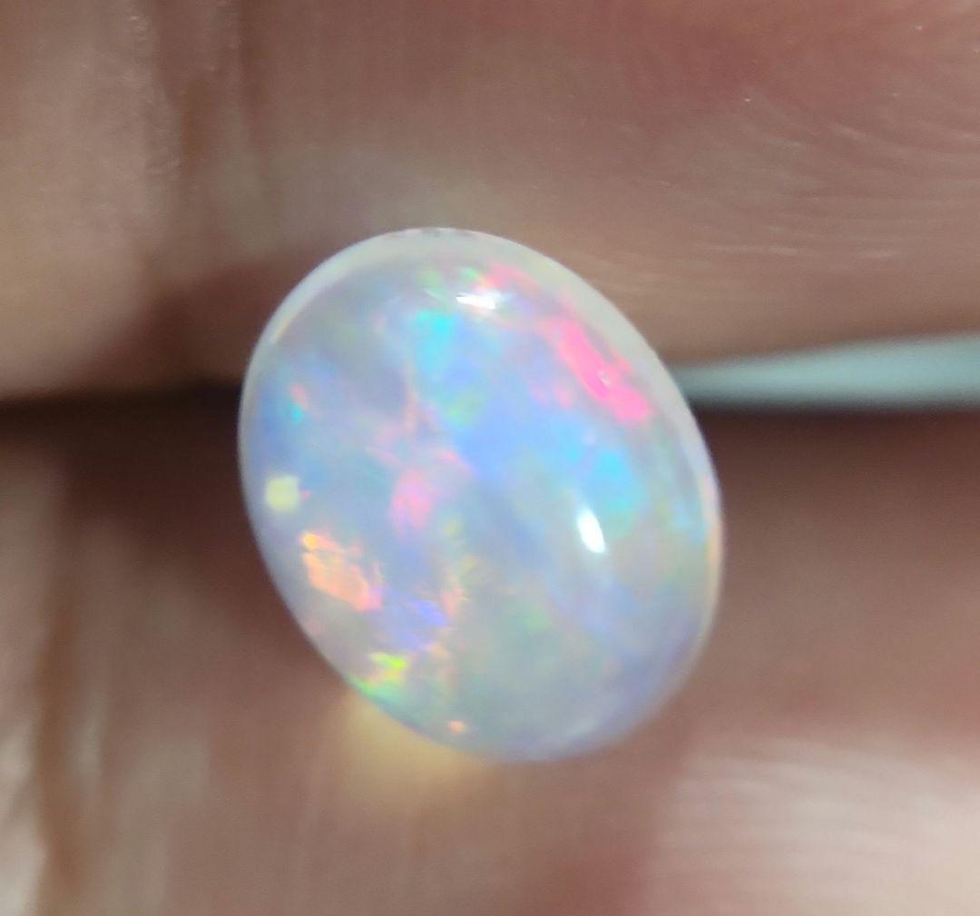 高品質儚いシャボン玉天然オパール 1.440ct