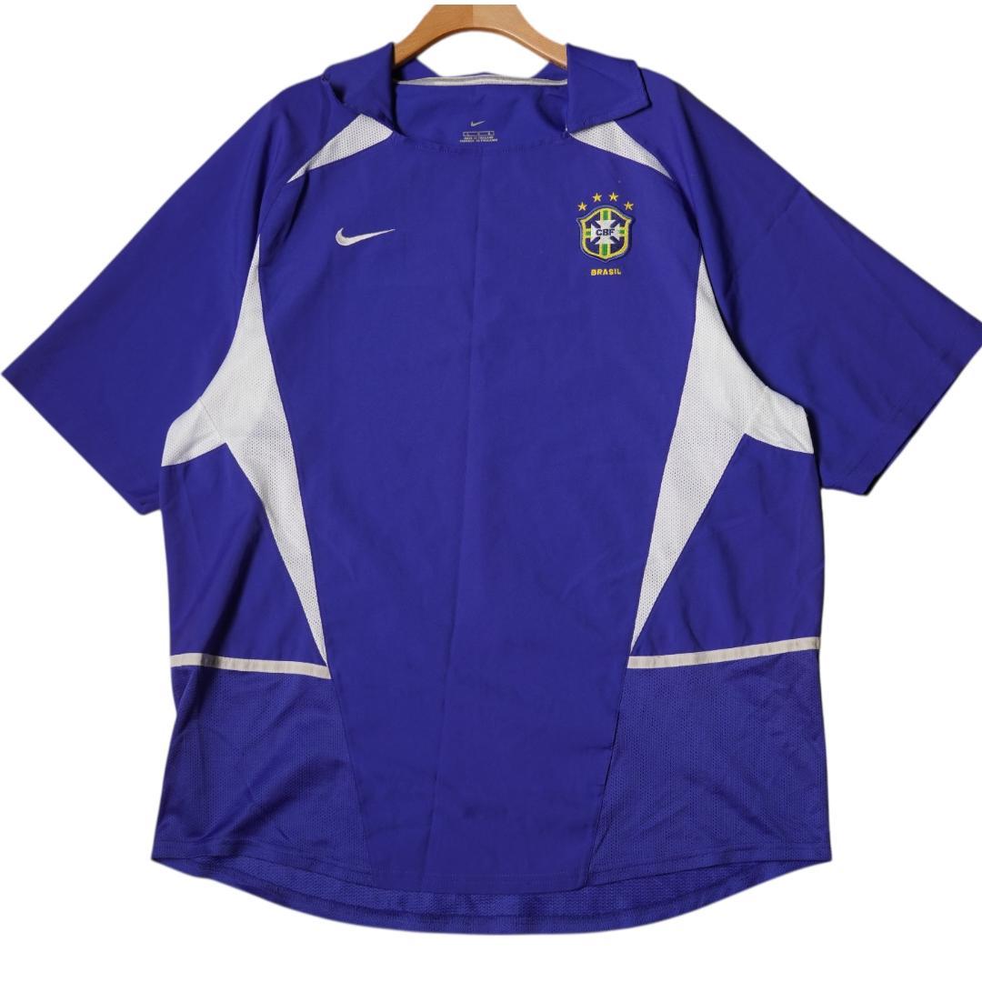 950ね@ NIKE ブラジル代表 ユニフォーム 2006 ドイツW杯 アウェイ
