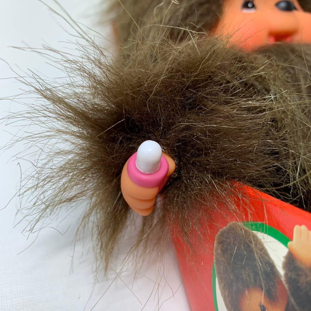 新品 モジャモジャ モンチッチ ブラウン monchhichi 464