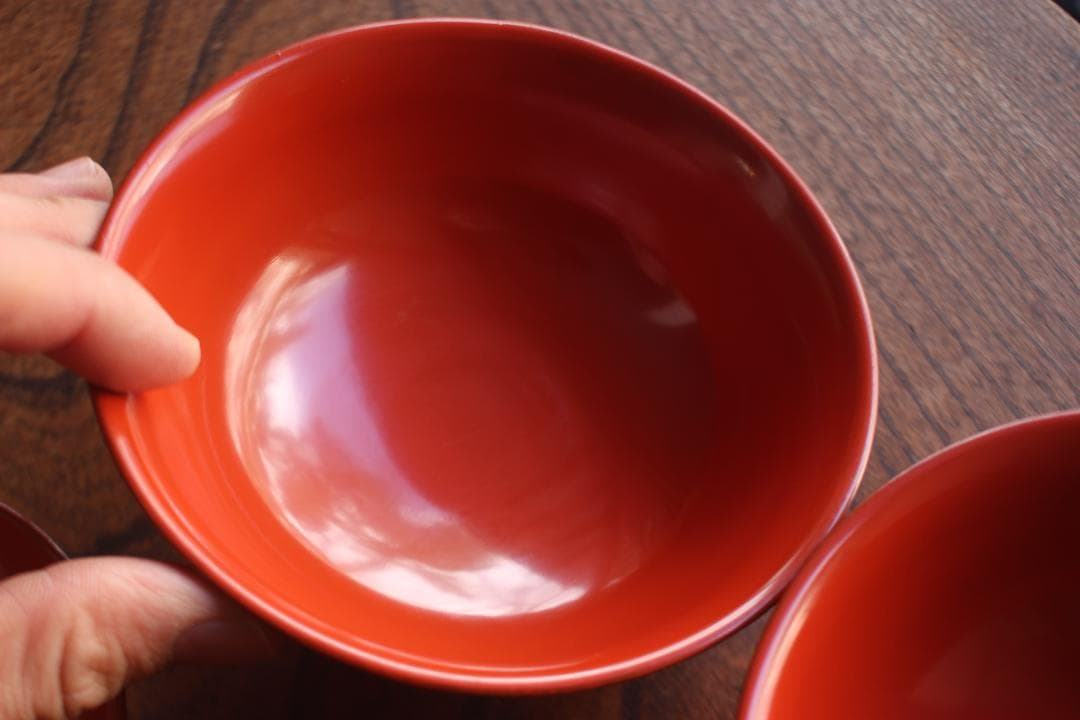 時代逸品！上質朱漆に極上信夫蒔絵の映えるお椀2点（検輪島塗懐石椀蒔絵椀