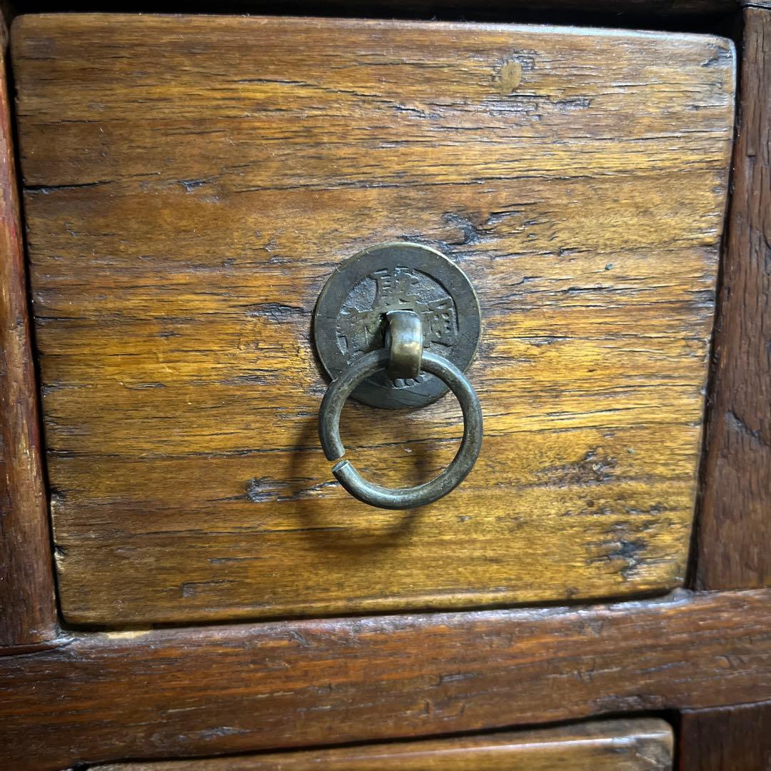 Antique 19世紀頃 ¥396000 評価され　薬箪笥