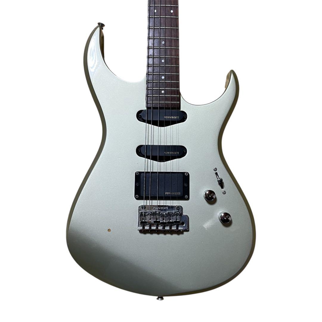 【希少】FERNANDES FGZ シルバー エレキギター　FGZ-1C
