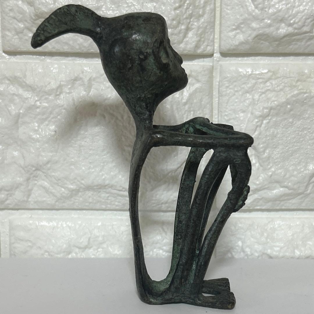 民族アート 彫刻 像 オブジェ インテリア ヴィンテージ