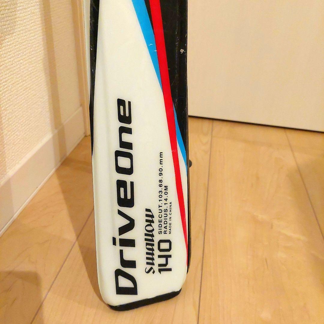 スキー板 ジュニア 140cm SWALLOW スワロー DRIVE ONE