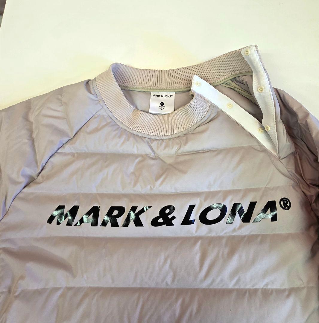 MARK & LONA ダウンジャケットホワイトに近いライトグレー　サイズ50