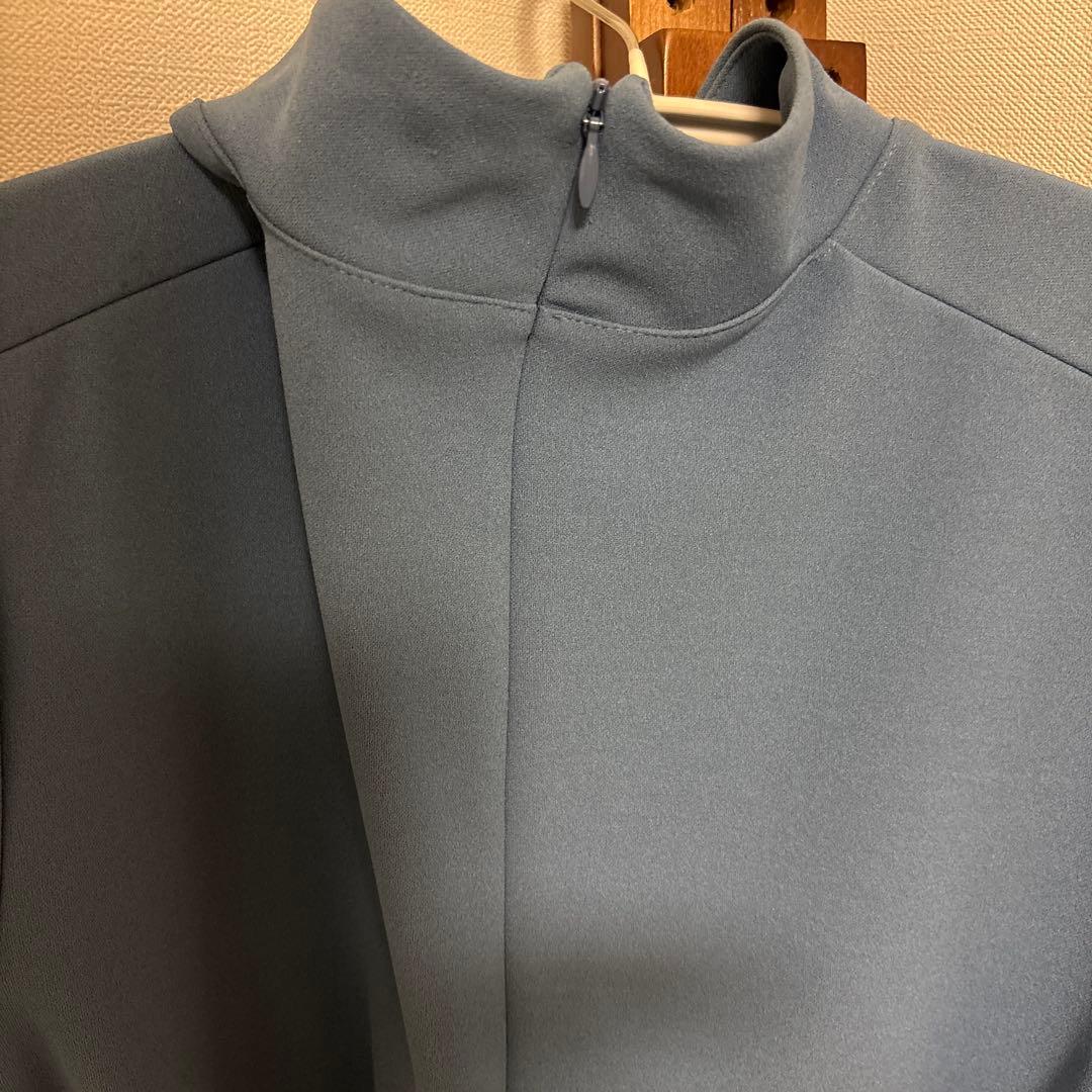 キャプテンズヘルム ゴルフ モックネック ワンピース