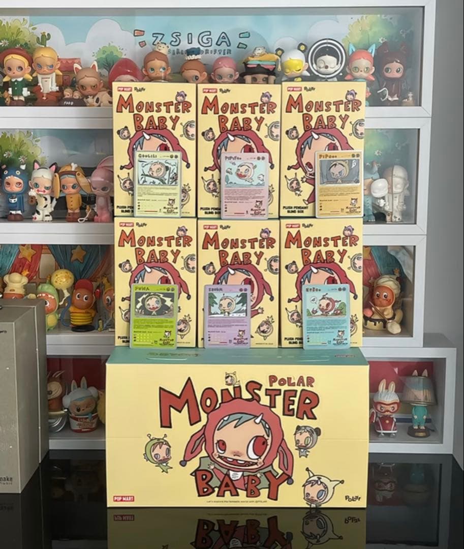 POPMART POLAR-Monster ぬいぐるみペンダント