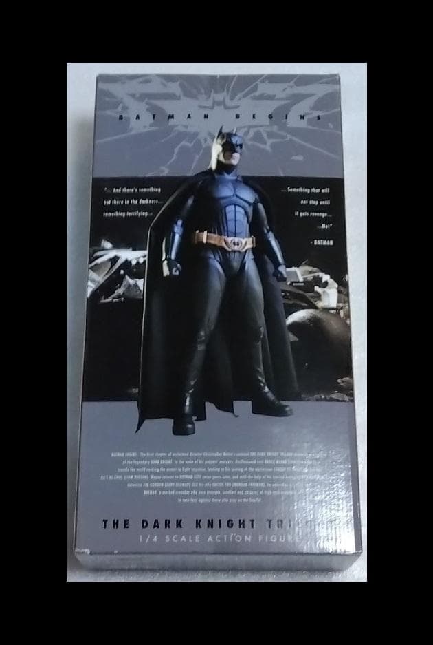 新品 希少 ネカ バットマン ビギンズ 1/4 スケール アクションフィギュア