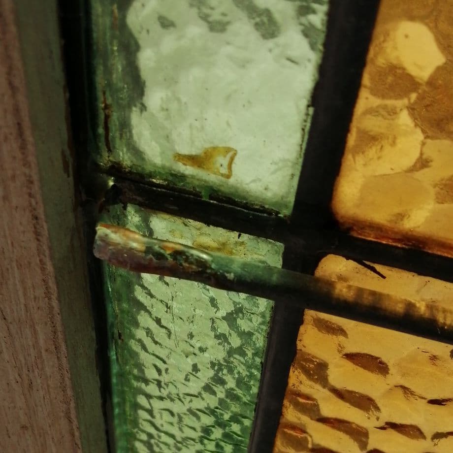 アンティーク　ステンドグラス