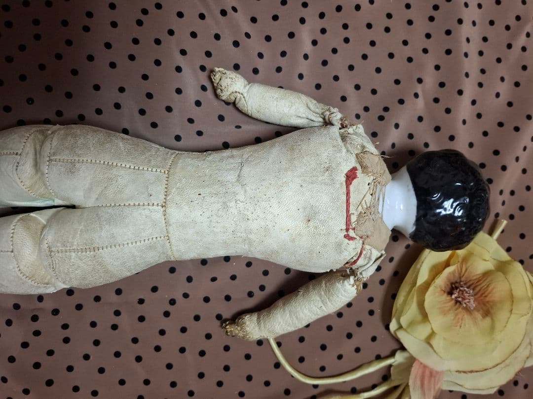 アンティーク★チャイナヘッドドール★パリアンドール★ビスクドール★訳有り品