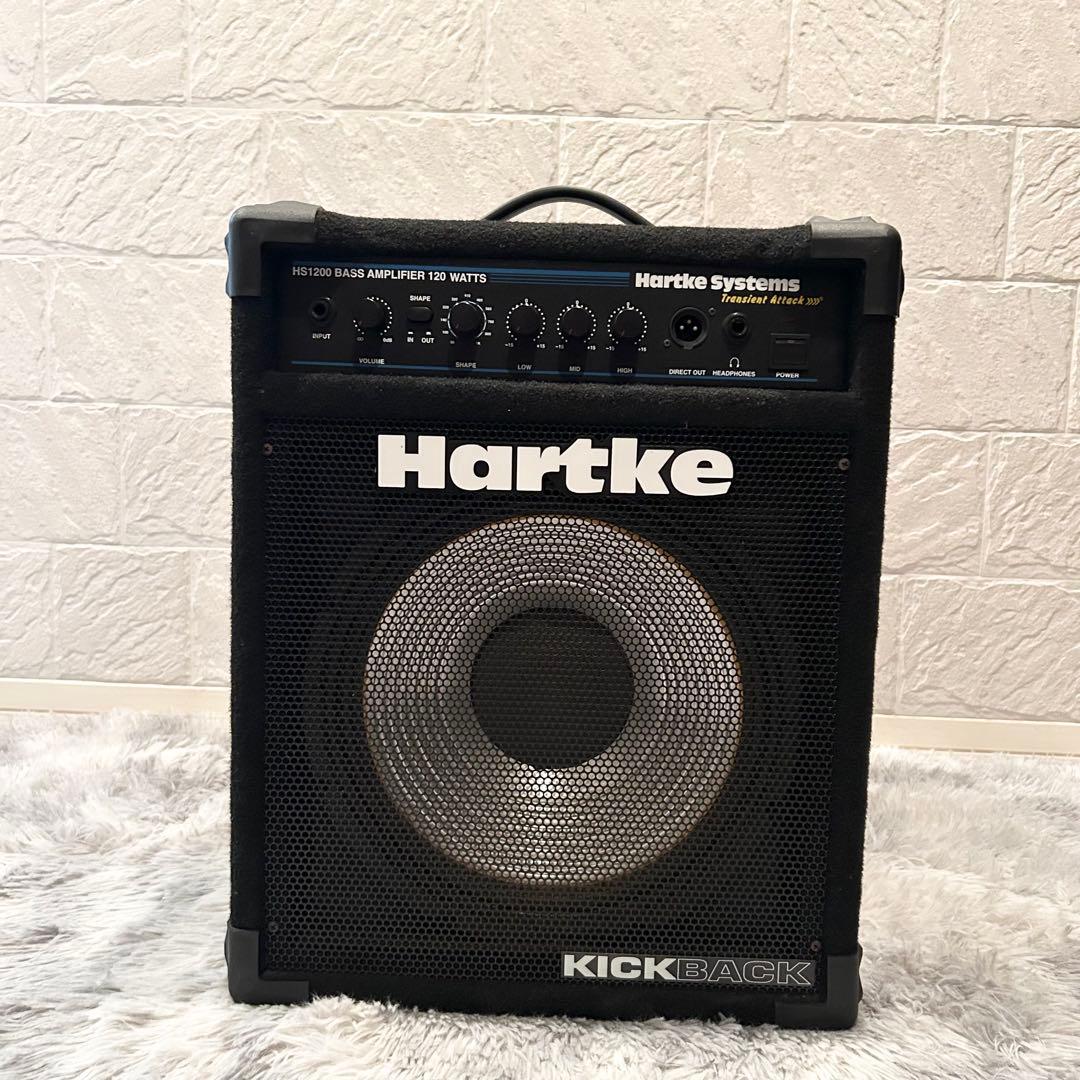 【完動美品】Hartke HS1200 ベースアンプ 120W KICKBACK