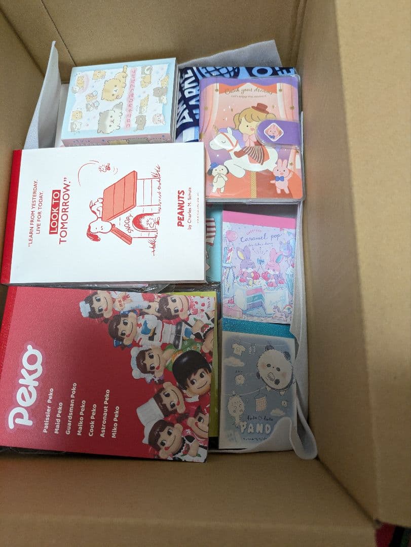 メモ帳　シール大量ぼっくすA　８０サイズ