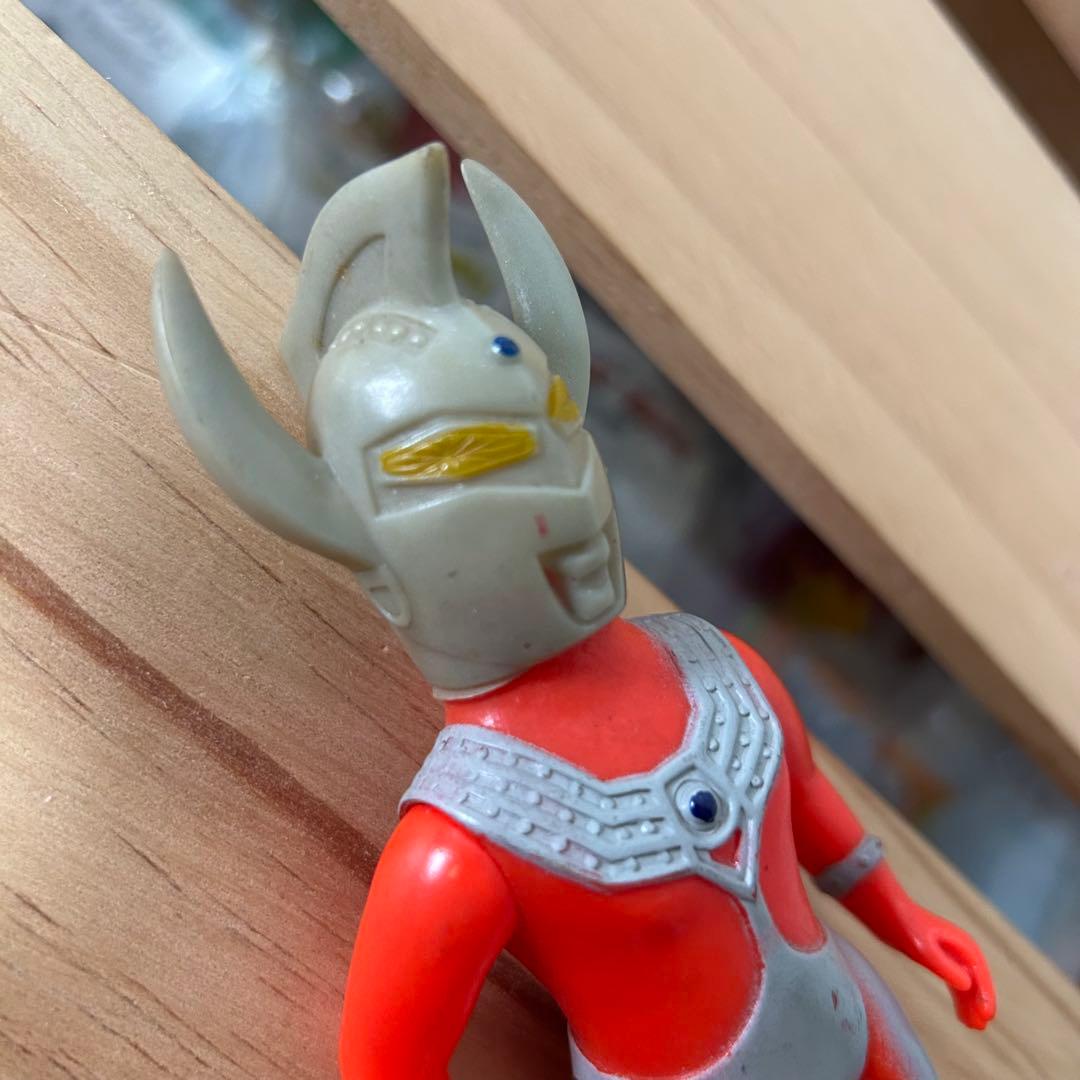 ウルトラマンタロウ　ソフビ　ブルマァク　当時物　年代物
