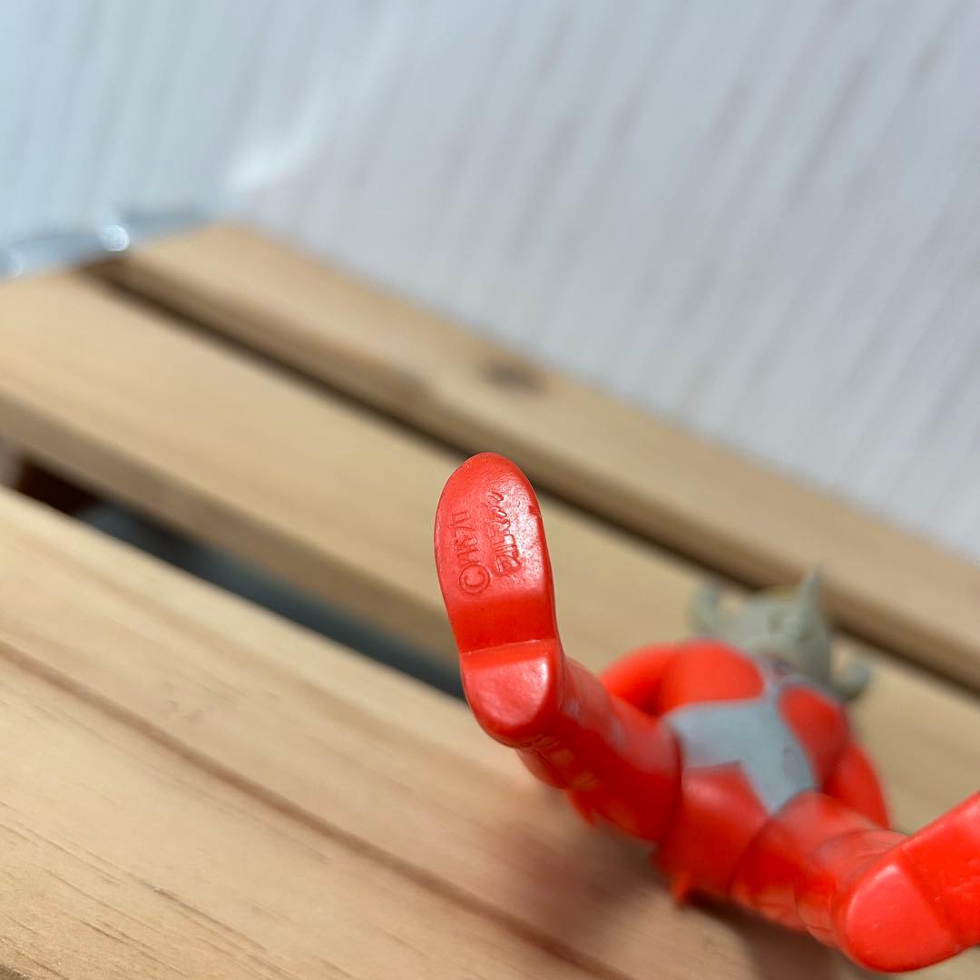 ウルトラマンタロウ　ソフビ　ブルマァク　当時物　年代物