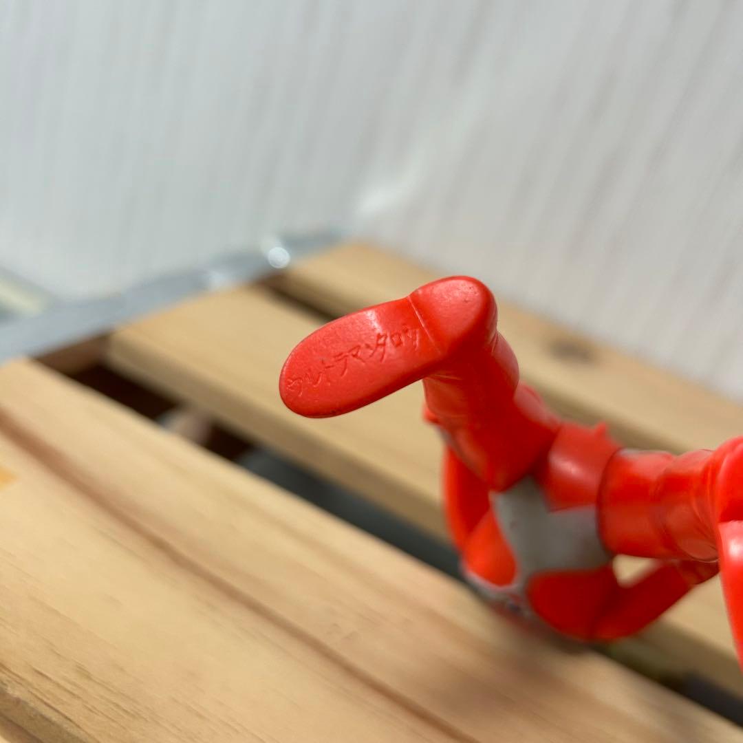 ウルトラマンタロウ　ソフビ　ブルマァク　当時物　年代物