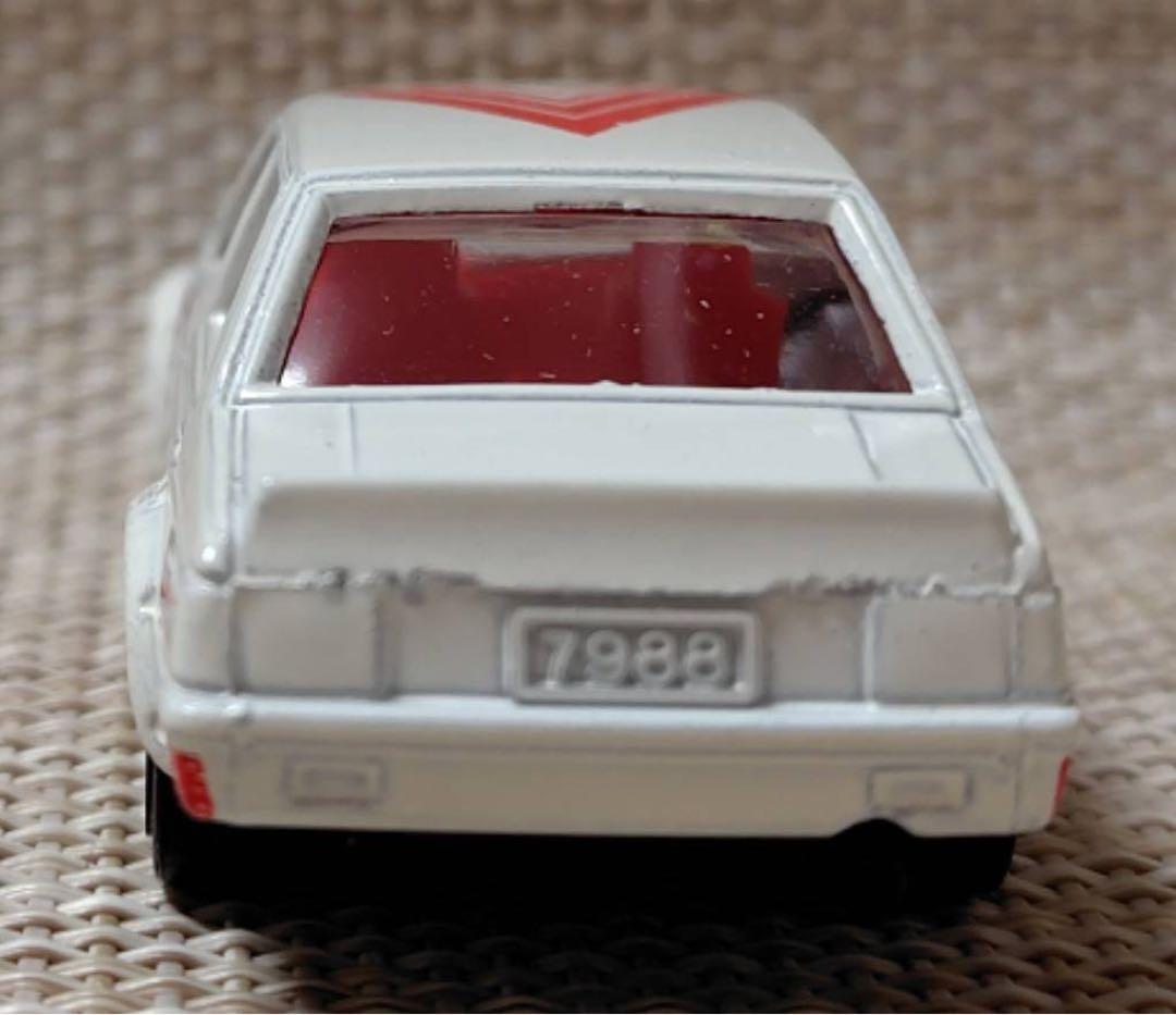 トミカ黒箱38-4 三菱ランサーターボ 日本製 当時物