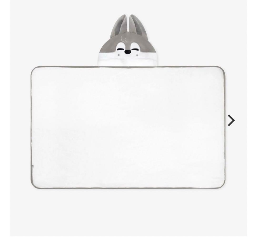 StrayKids スキズ SKZOO ブランケット ウルフチャン　バンチャン