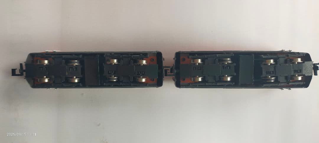 ワールド工芸国鉄DD50ー1次型　Nゲージ 鉄道模型 オレンジ・グレー