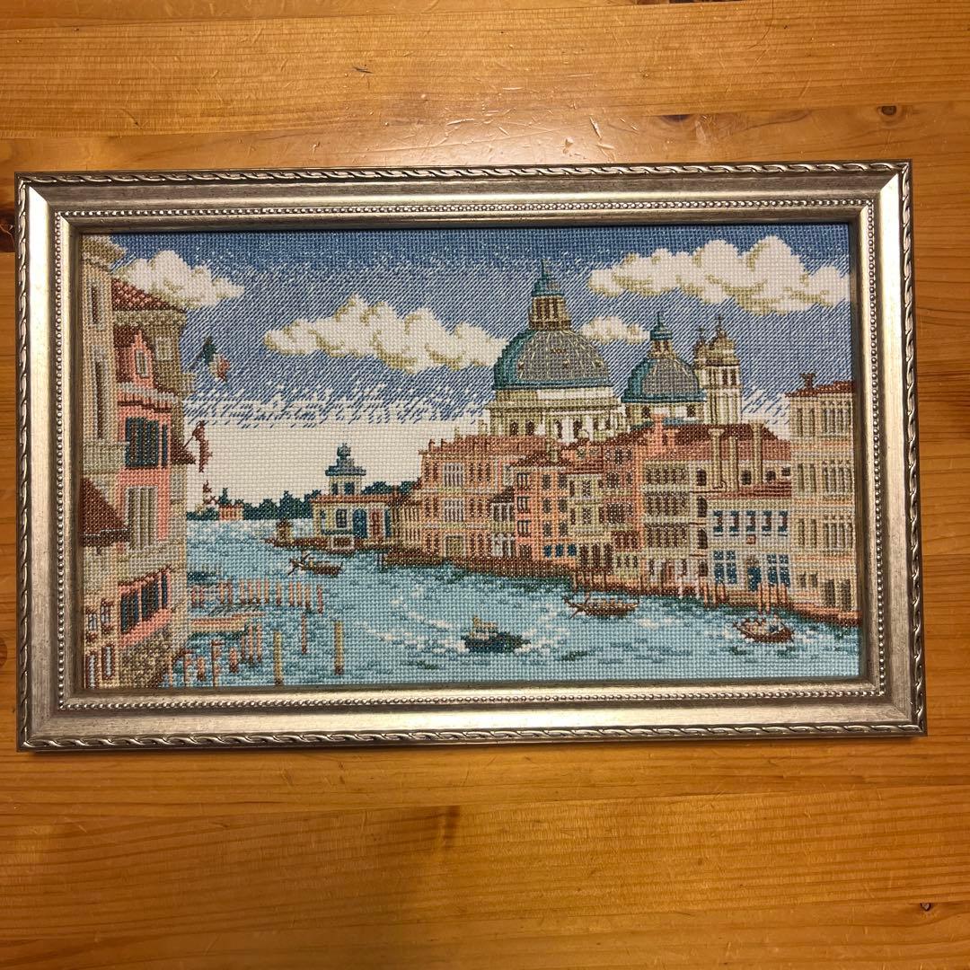 ホビーラホビーレ ヴェネツィア 刺繍作品