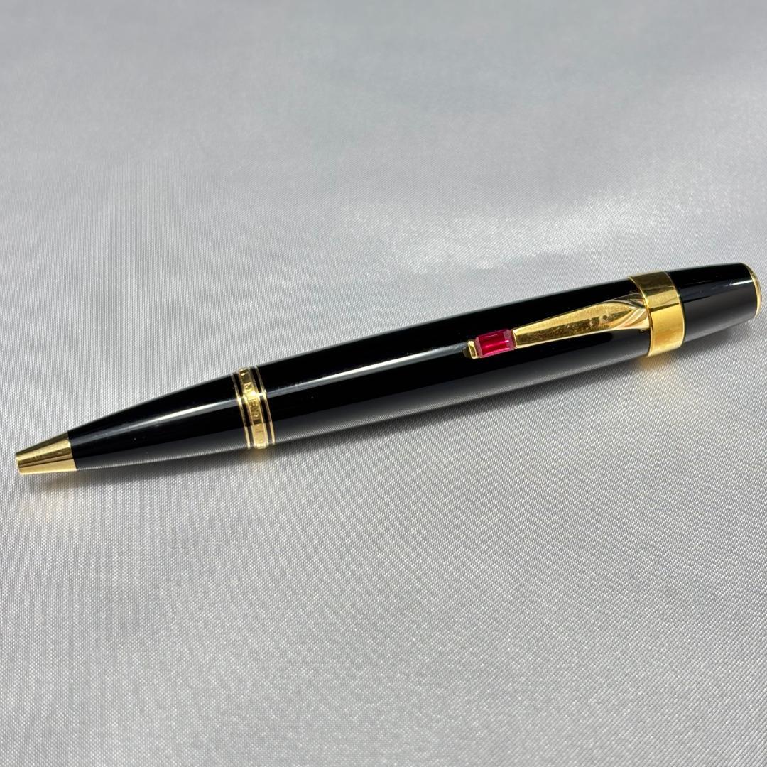 状態良【モンブラン本物】ボールペン/ツイスト式/ブラック/BOHEME/ボエム